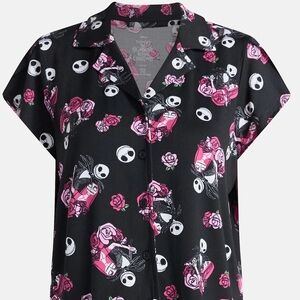 Disney Nightmare Before Christmas Women's Valentine's Day Pajama Set, 2-PieceNWT